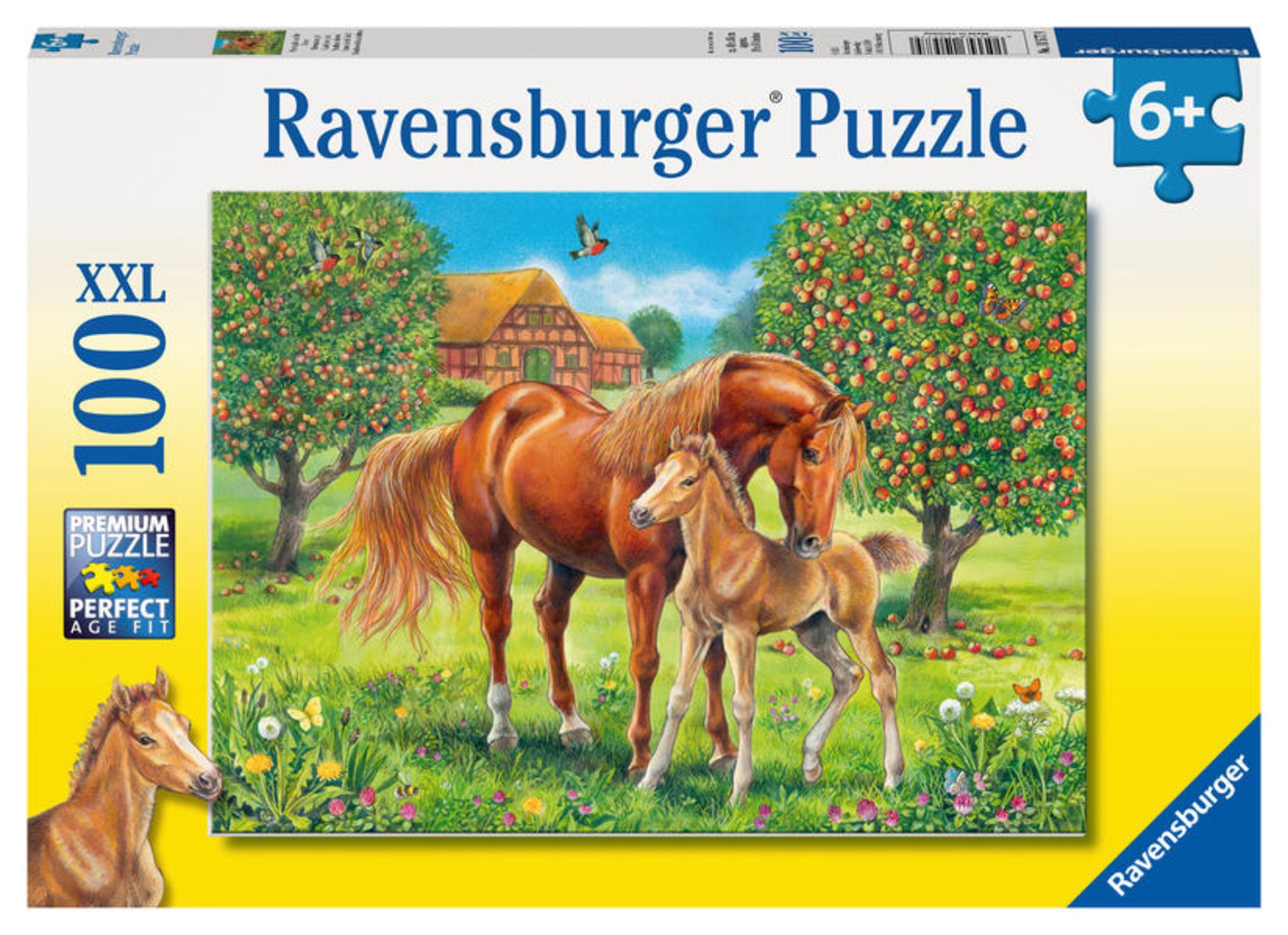 Puzzle Ravensburger kaufen 100 auf XXL\' Teile - Spielwaren Wiese der Pferdeglück