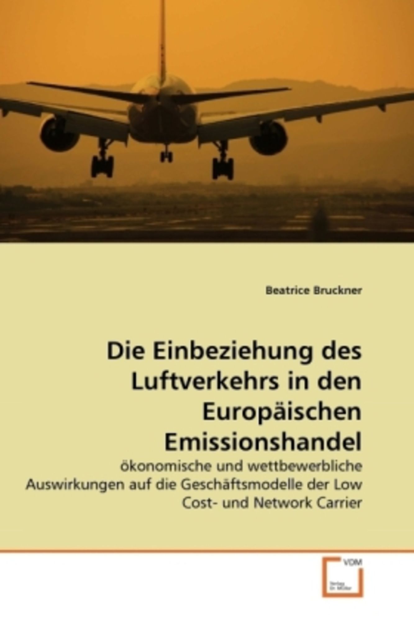 Bruckner B Einbeziehung des Luftverkehrs in den Europ isch von