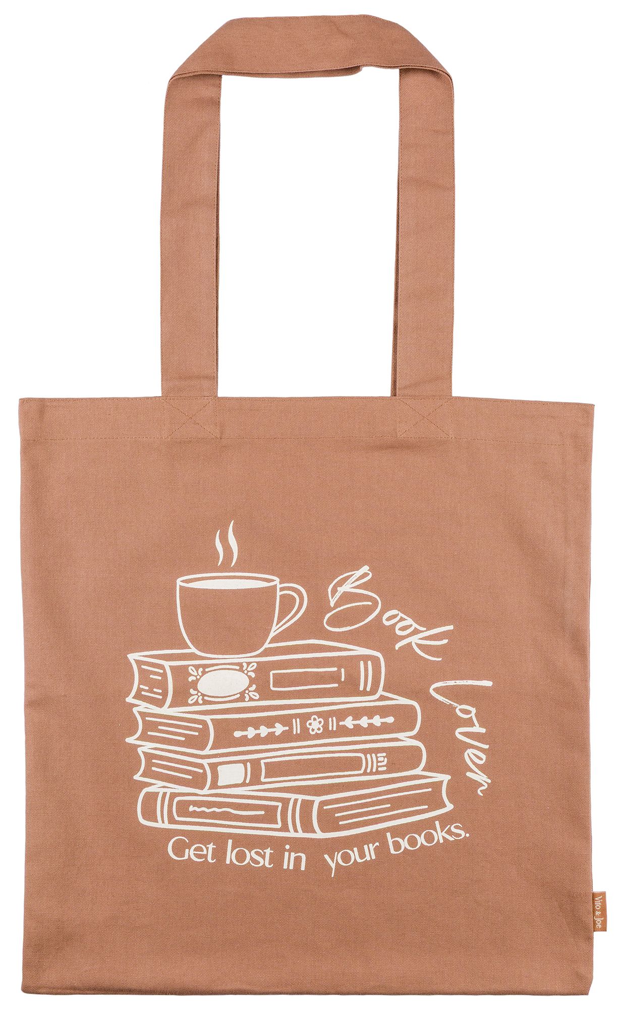 Leinen-Tragetasche Für Buchliebhaber - Wiederverwendbar & Stylisch | Perfekt Als Geschenk | Faltbar