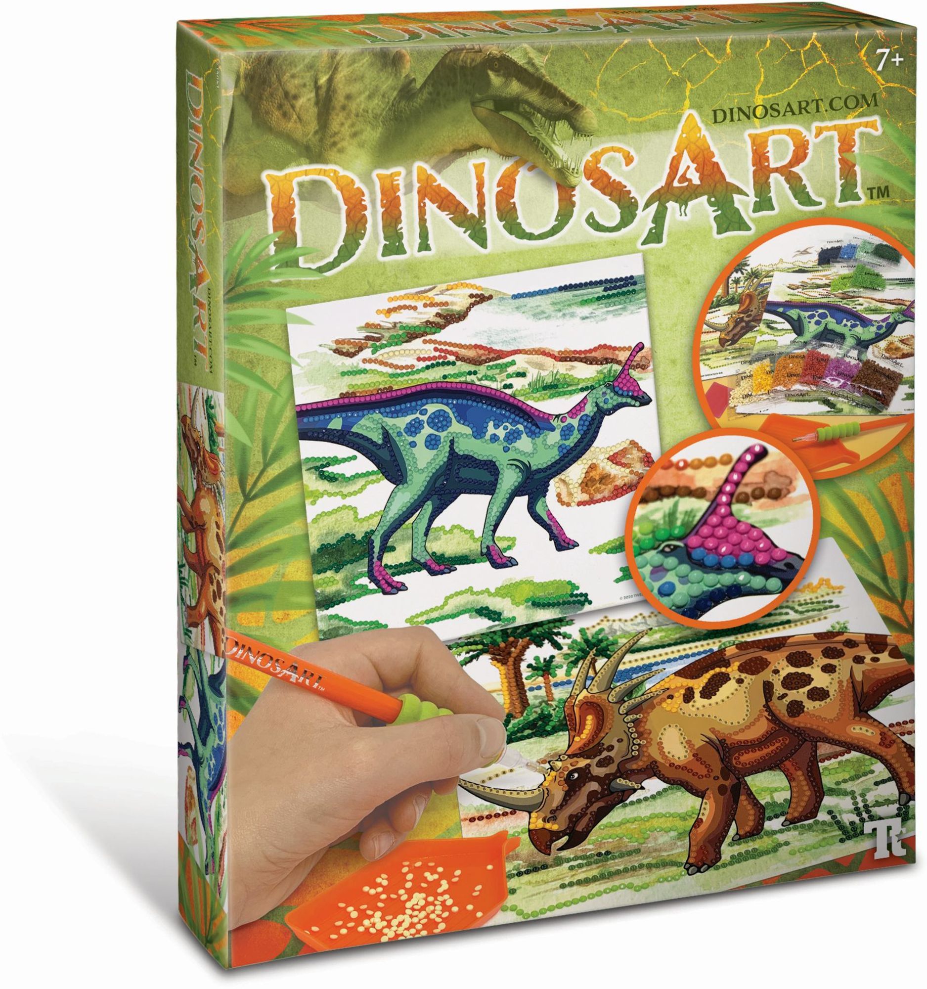 Dinos Art - Dino Steine nach Zahlen\' kaufen - Spielwaren