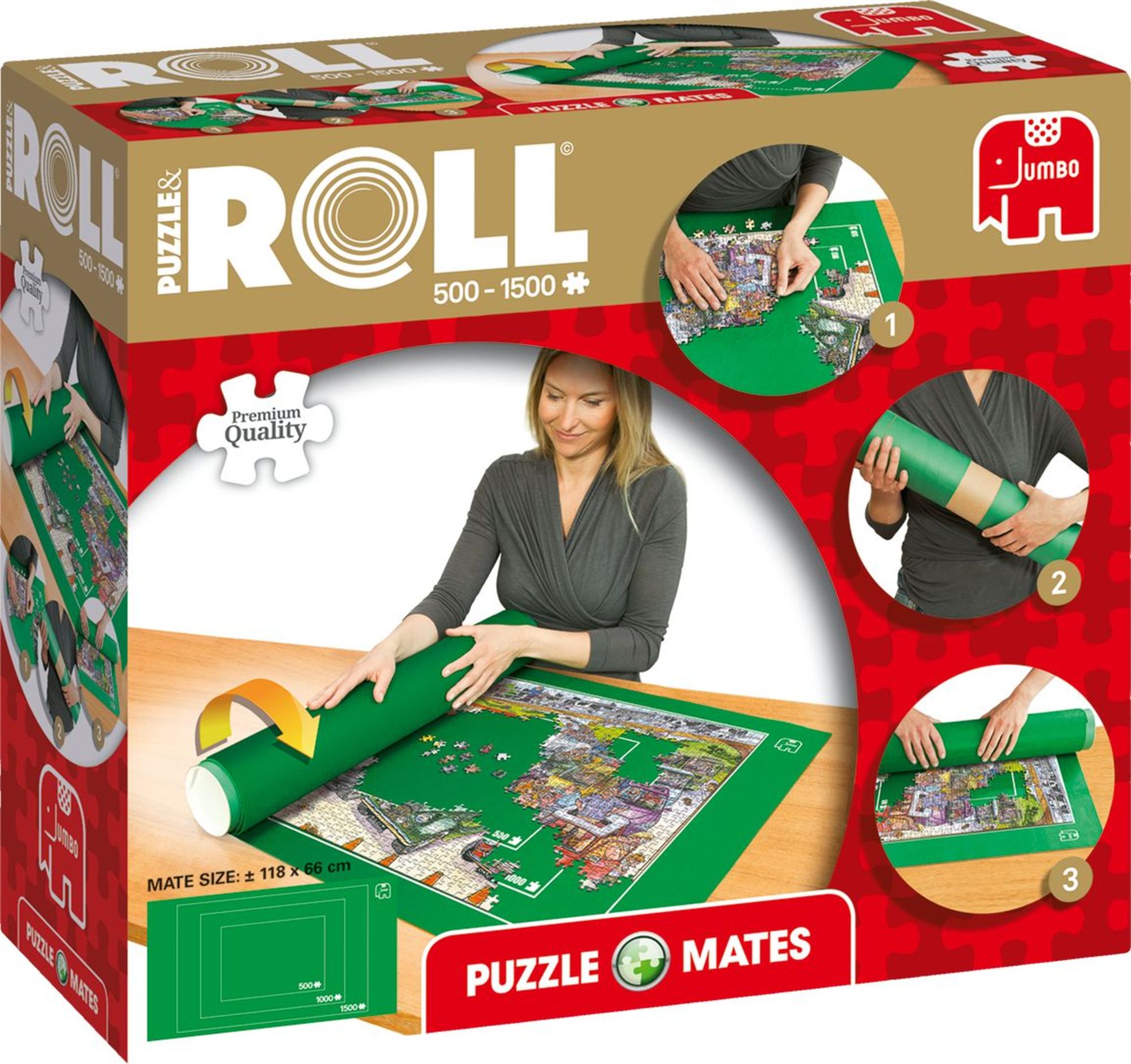Jumbo Puzzlematte Puzzle & Roll 500-1500 Teile