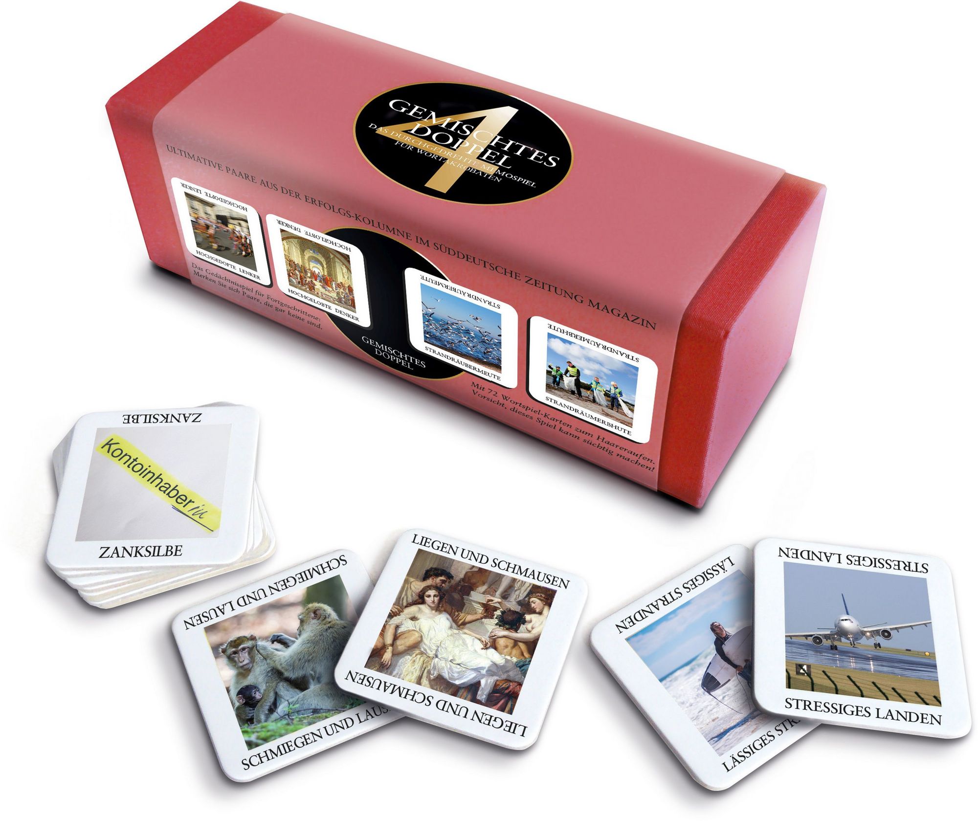 MeterMorphosen MM008 Gemischtes Doppel 3 – Gioco Di Memoria E Parole In Grigio – Edizione Tedesca – Per Adulti