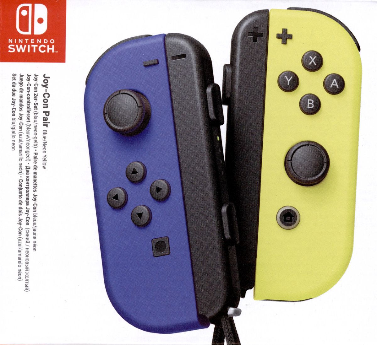 Nintendo Switch - Controller Joy-Con Blau / Neon-Gelb