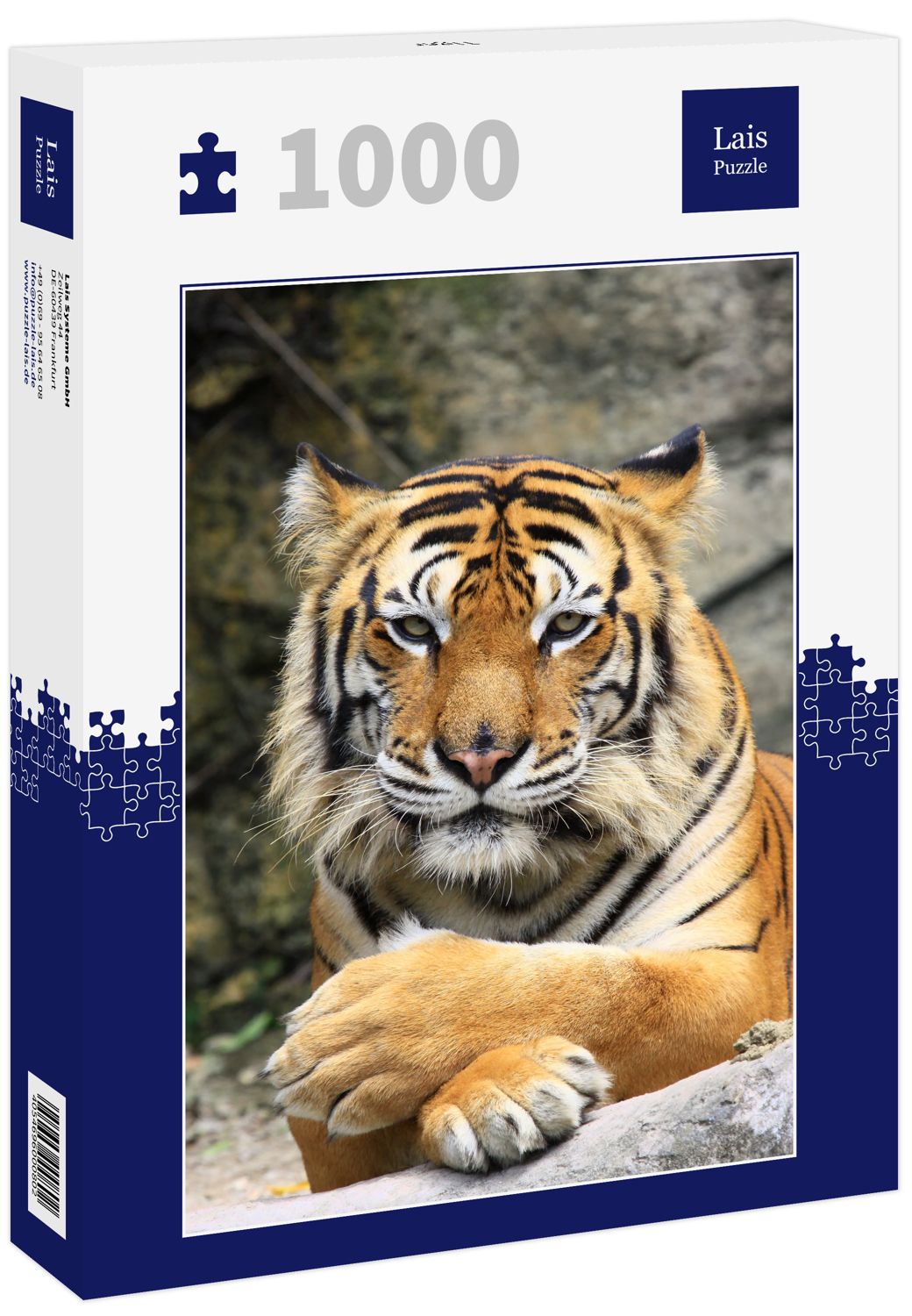 Lais Puzzle 1000 Teile – Tiger Motiv Von Andrey Ushakov