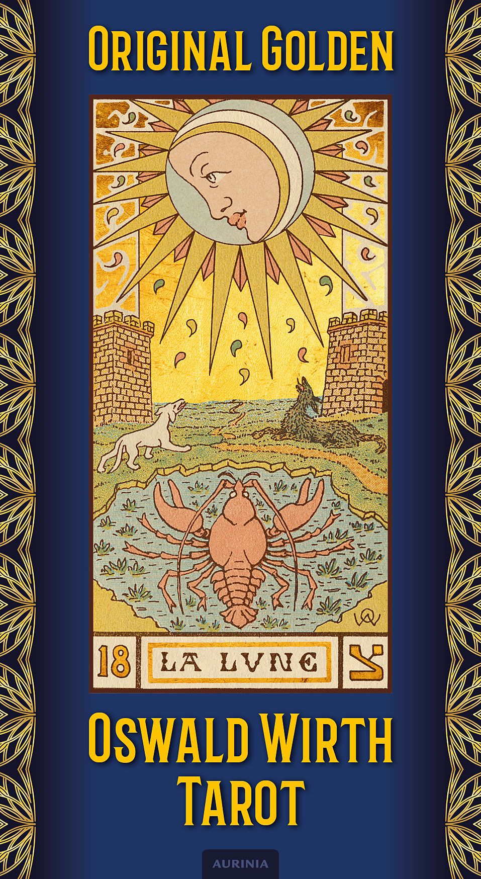 Tarot Golden Wirth – Edición Con Foil Dorado Y Páginas En Blanco Para Tu Propio Tarot