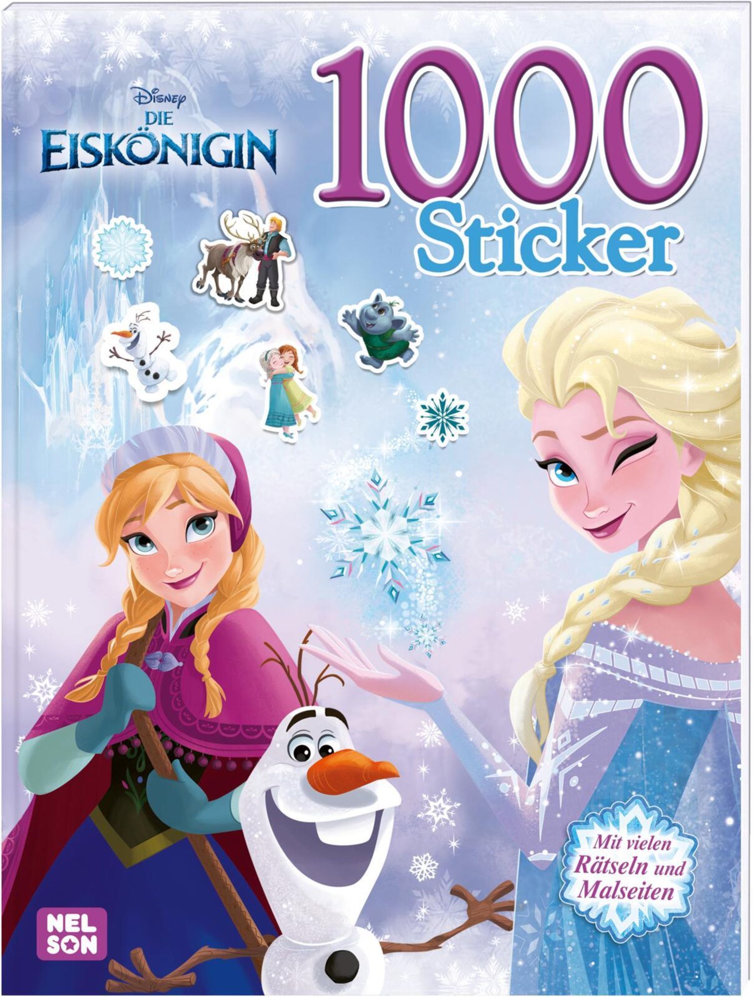 Onmiddellijk moeder Afdaling Disney Eiskönigin: 1000 Sticker - Buch | Thalia