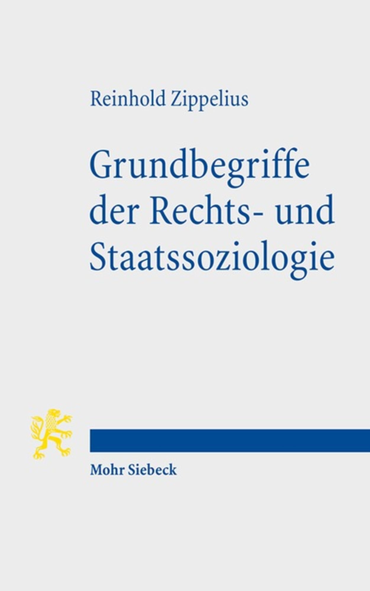 'Grundbegriffe Der Rechts- Und Staatssoziologie' Von 'Reinhold ...