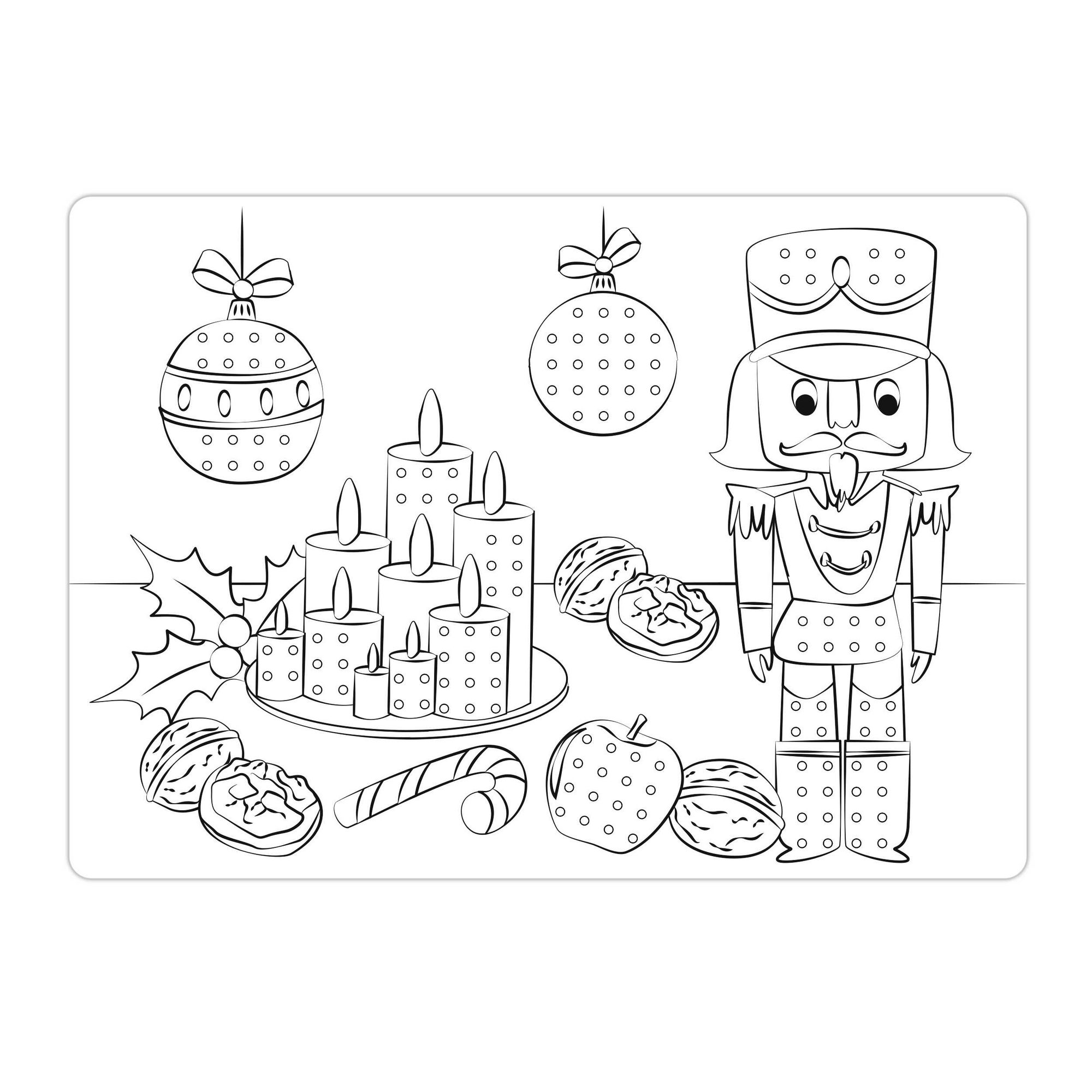Awesocrafts Kreuzstich-Set Weihnachtsmützen – Vorgedruckter Stoff, 11CT, Inkl. Faden & Nadel