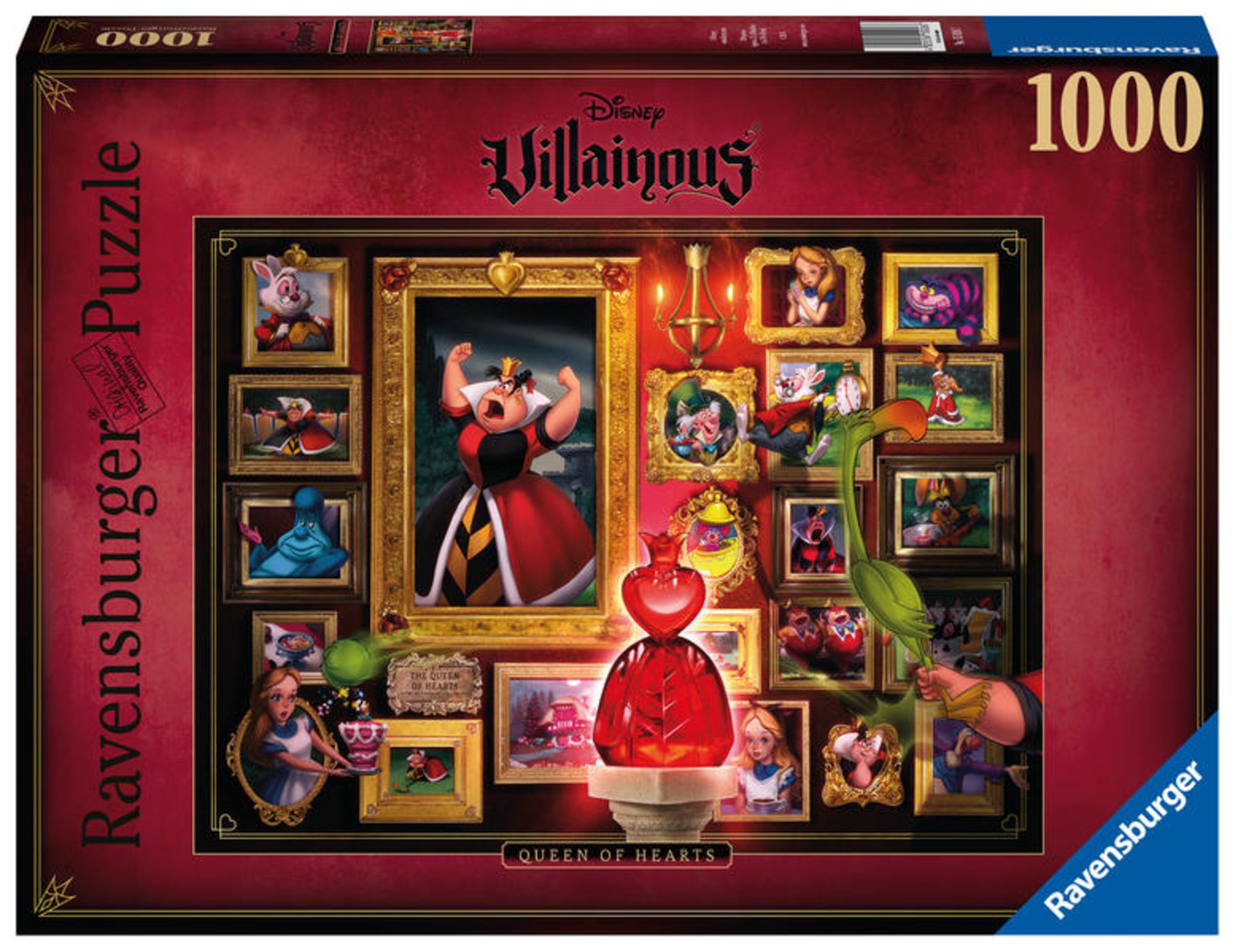 Puzzle - Villainous:Queen Spielwaren Teile\' Ravensburger WD: Hearts of 1000 kaufen