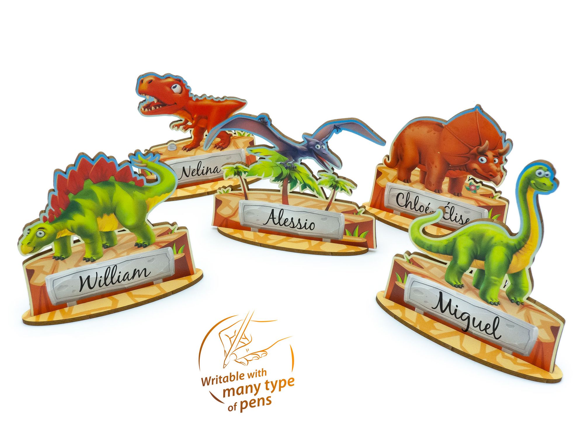 Dino Party Tischdecke 137x274cm - Kindergeburtstag Deko Mit Dinosauriern