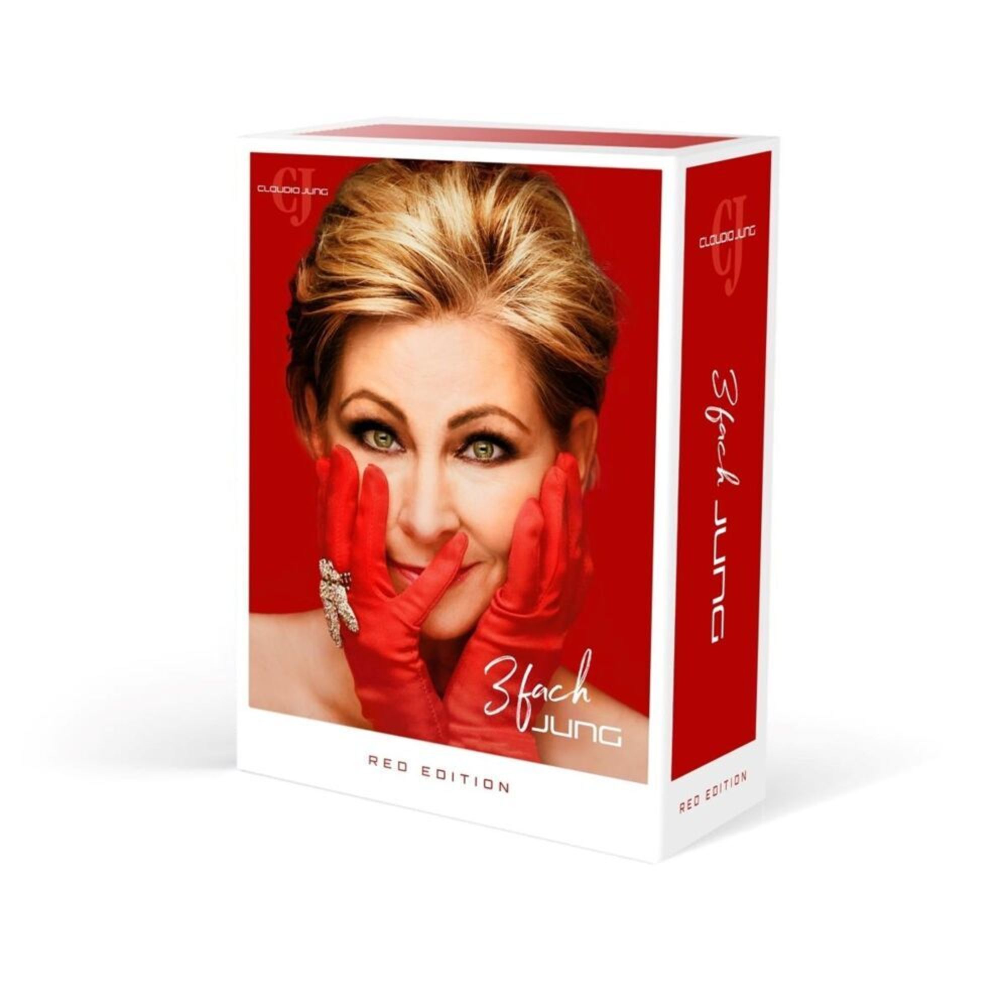 3fach JUNG Ltd Fanbox Red Edition' von 'Claudia Jung' auf 'CD &  Merchandise' - Musik