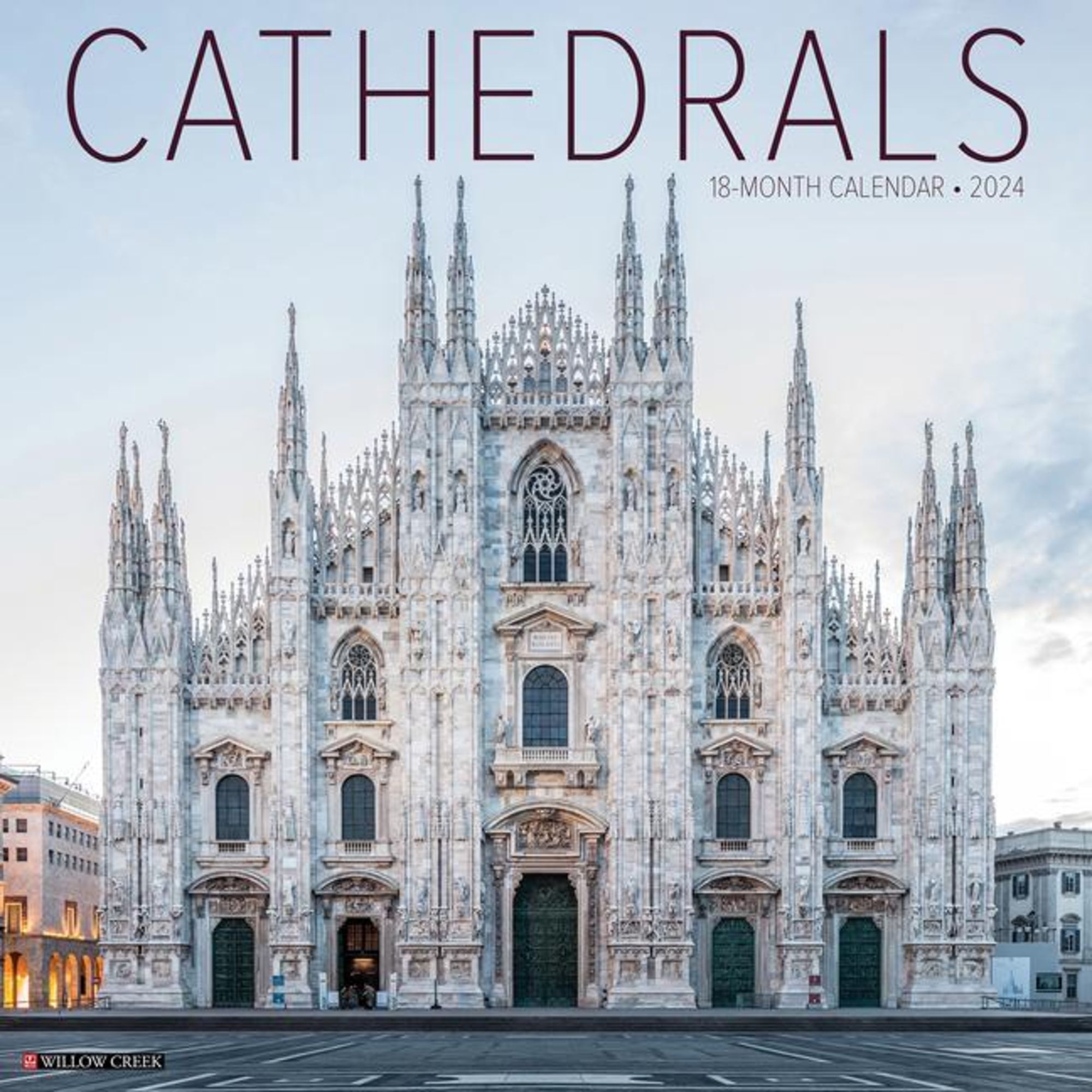 'Cathedrals 2024 12 X 12 Wall Calendar' 'Bücher'