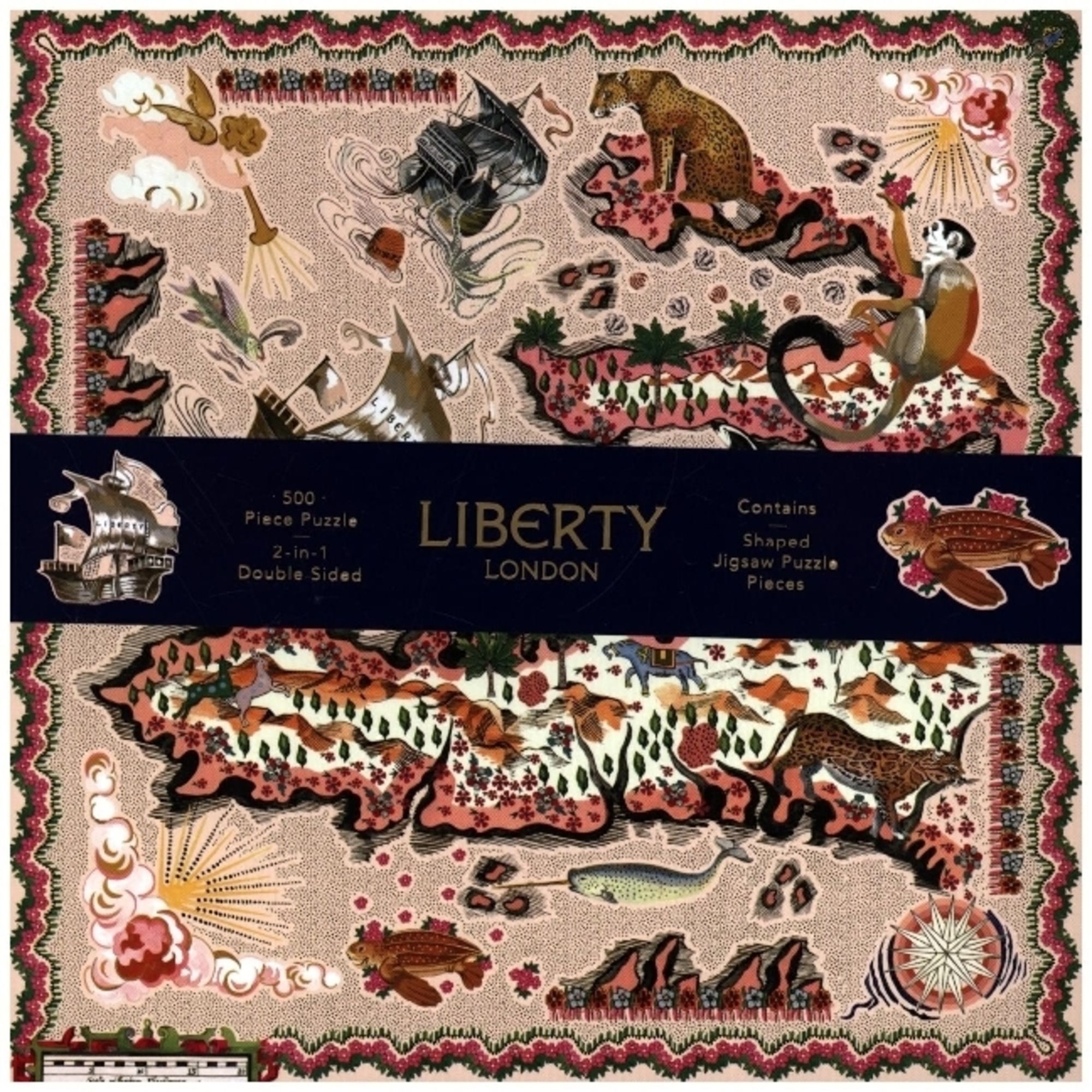 Liberty Maxine 500-Piece Double Sided Jigsaw Puzzle