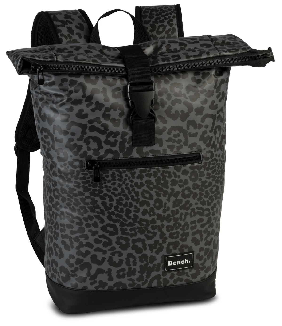 Water Bear Tactical Wasserdichter Rucksack: Schwarzer 35 L Robuster Roll-Top-Verschluss Mit Wasserdichter Reißverschlusstasche Vorne Und Gepolsterter