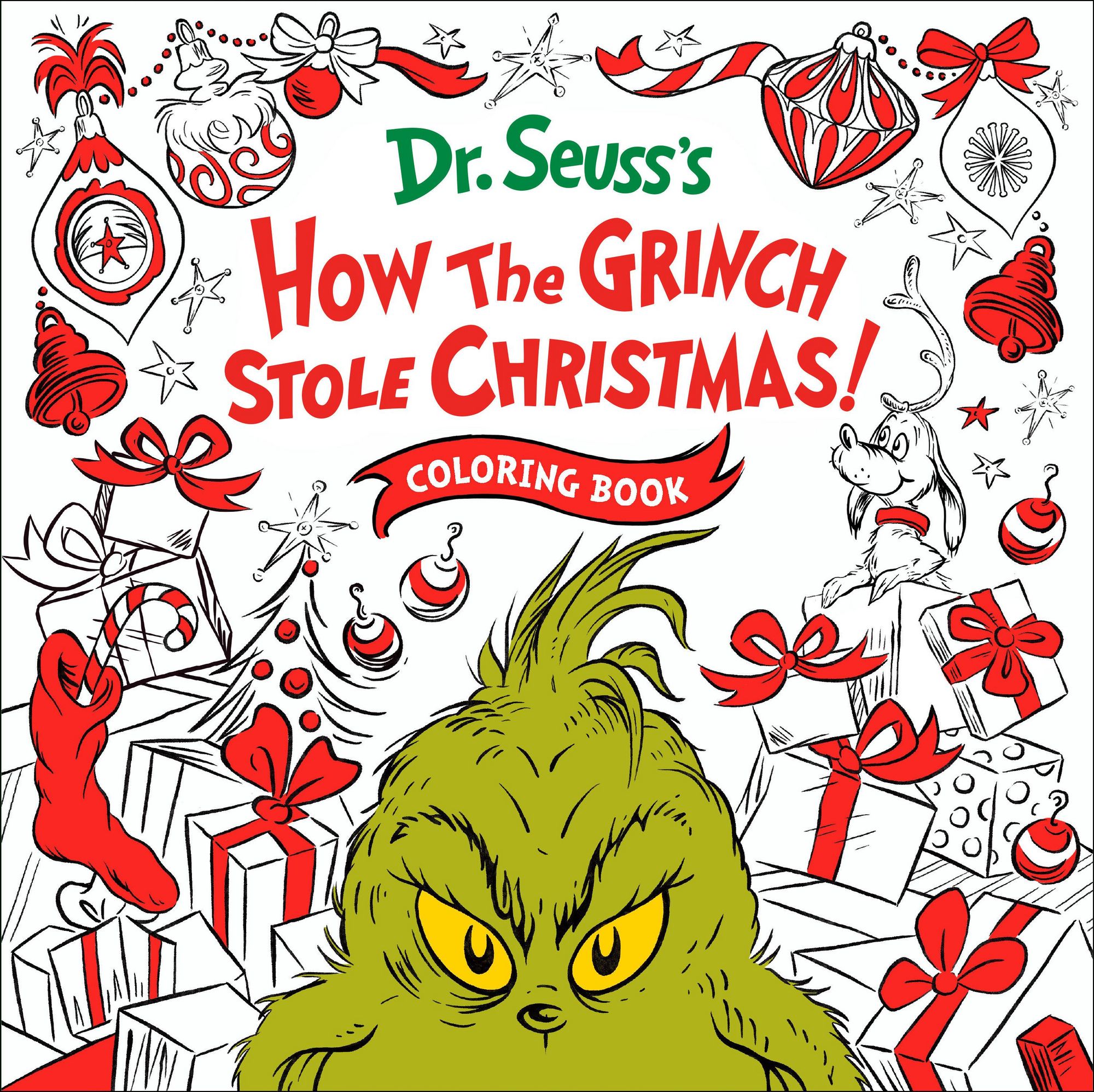 Grinch Stole Christmas Coloring Pages Free Grinch Who Stole Christmas