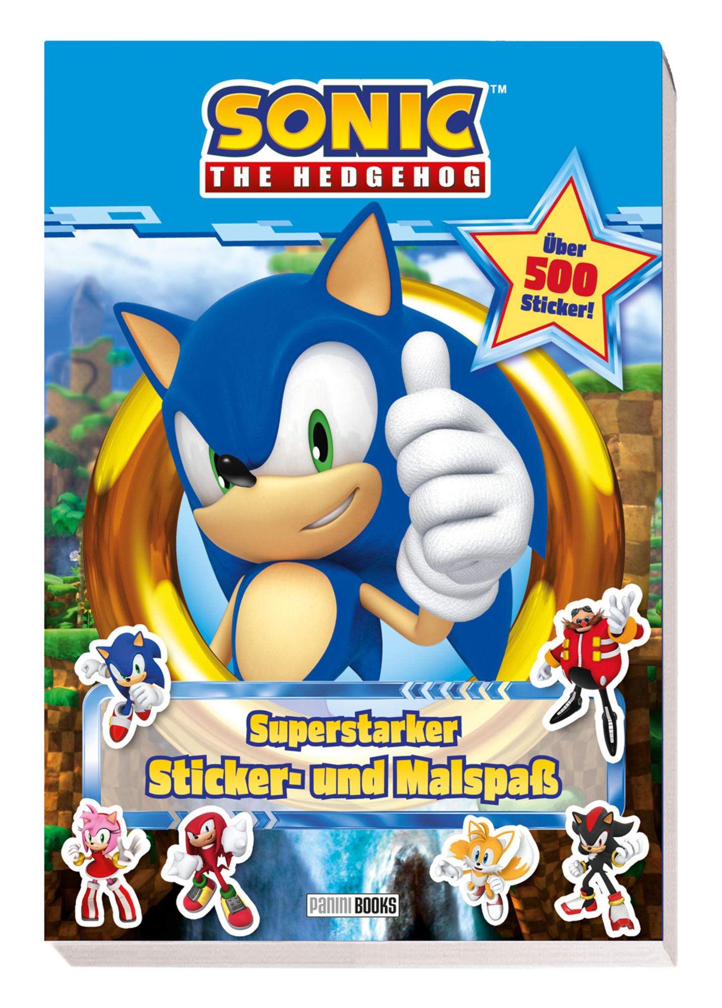 Sonic zum Ausmalen: Blitzschneller Malspaß für Groß und Klein!