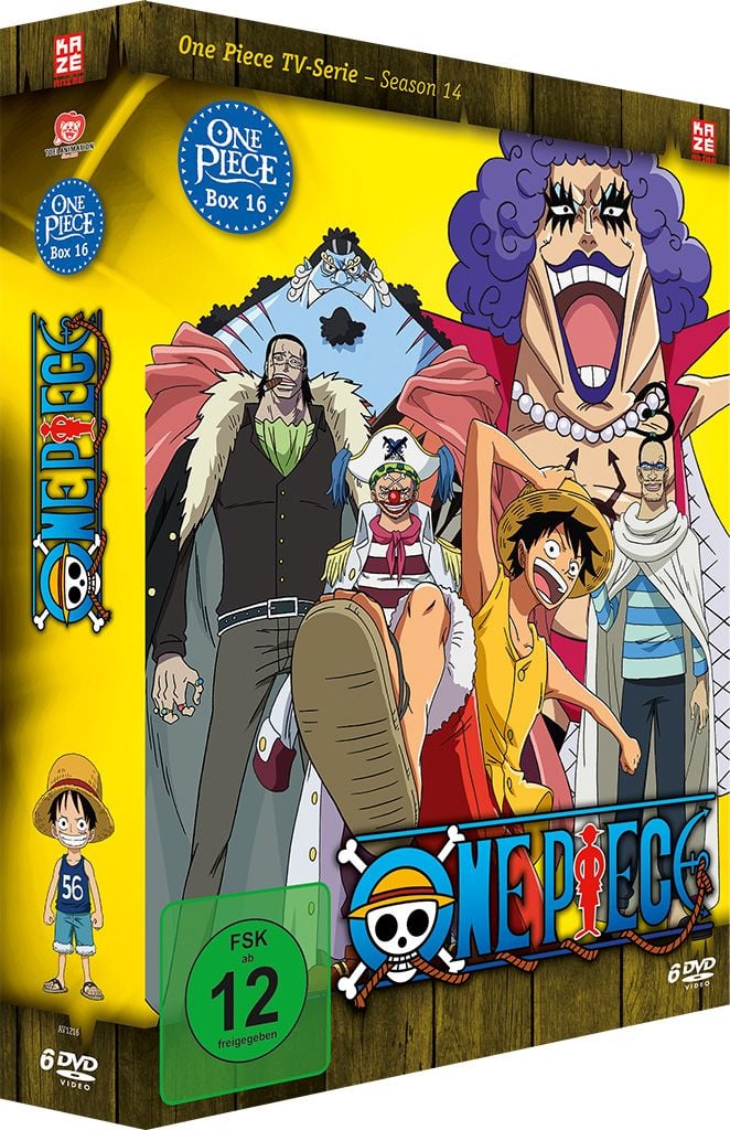 アニメ ONE PIECE DVD Collection One Piece - TV-Serie Box Vol. 16 [6 DVDs] als DVD kaufen