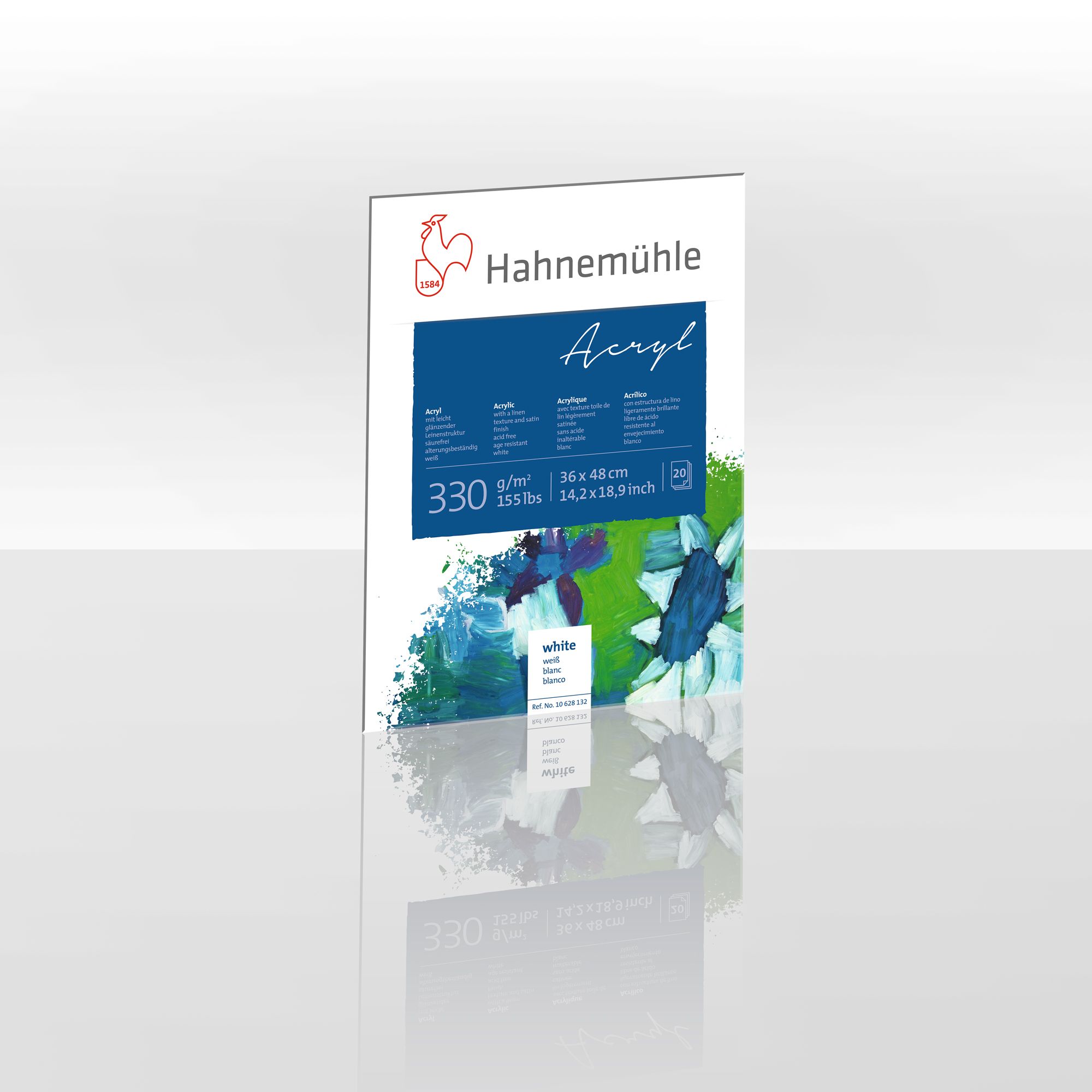 Hahnemühle Papier Acryl 330, 36 x 48 cm, 330 g/m²