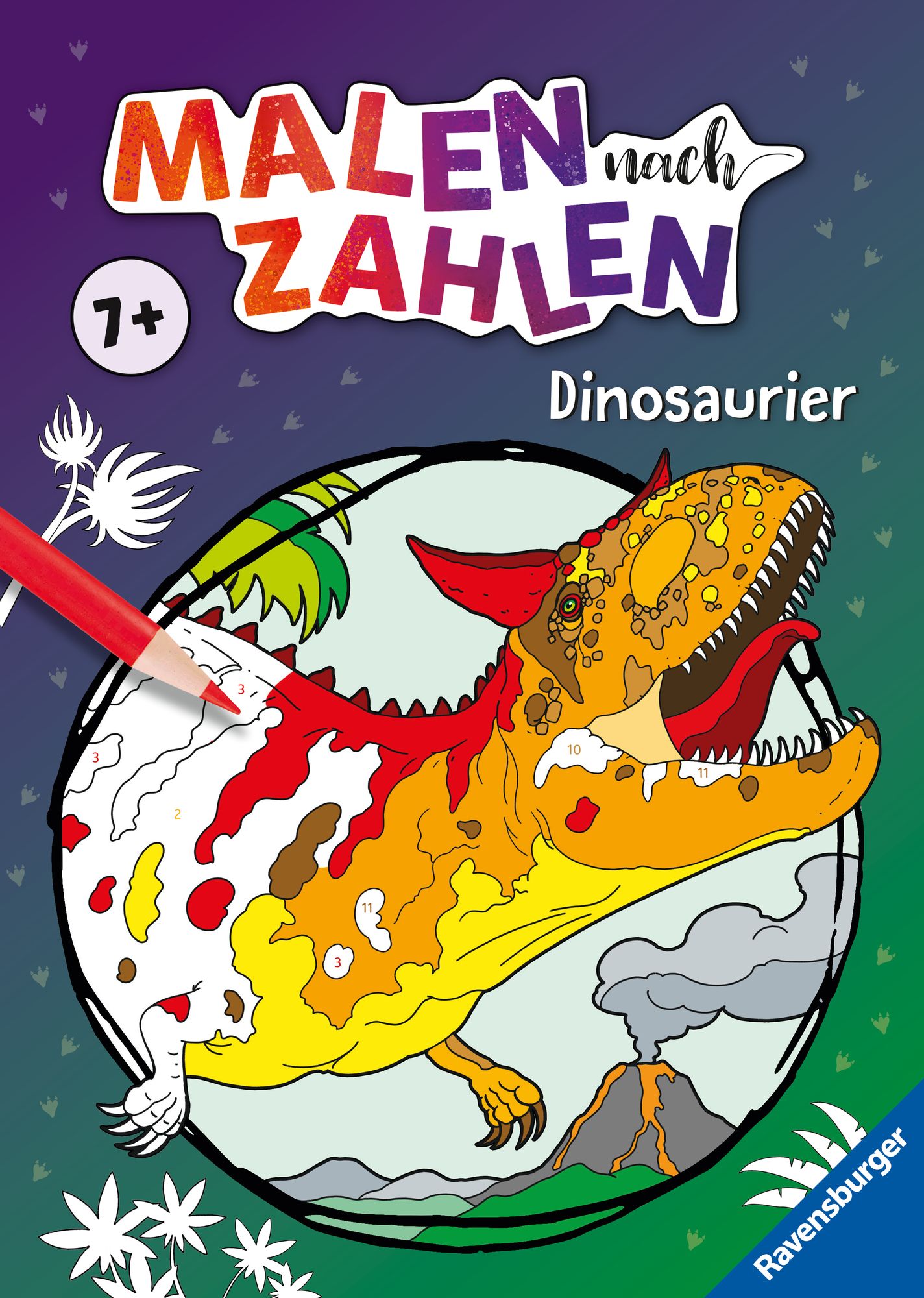 Ravensburger Malen nach Zahlen ab 7 Jahren Dinosaurier' von '' - Buch -  '978-3-473-48954-1