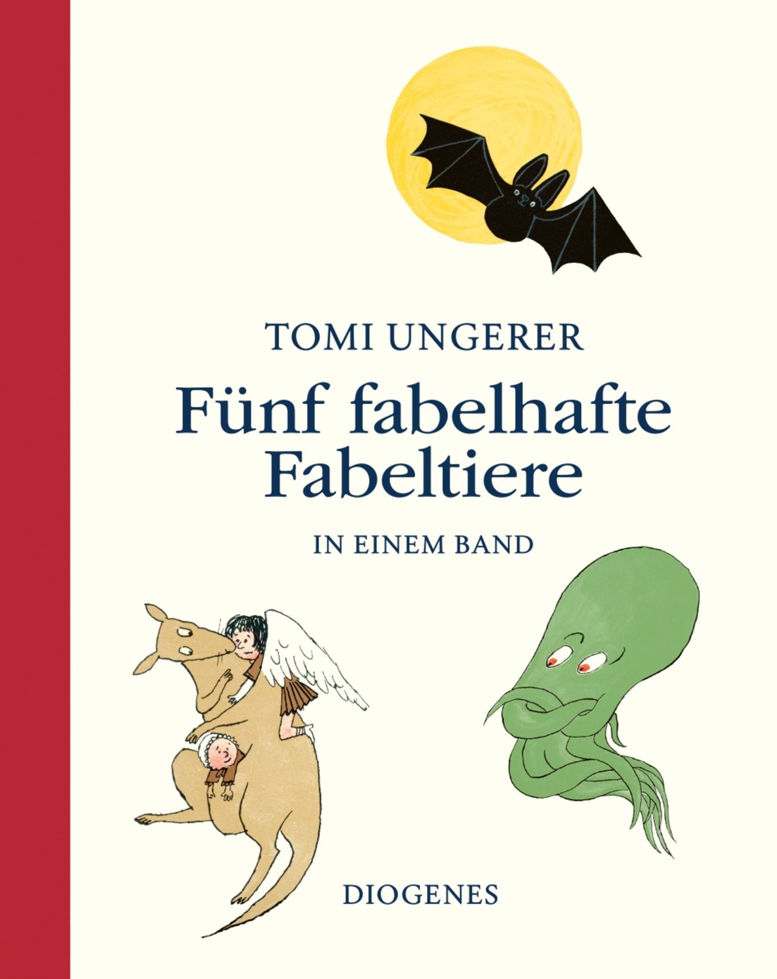 Fünf fabelhafte Fabeltiere' von 'Tomi Ungerer' - Buch - '978-3-257-01259-0