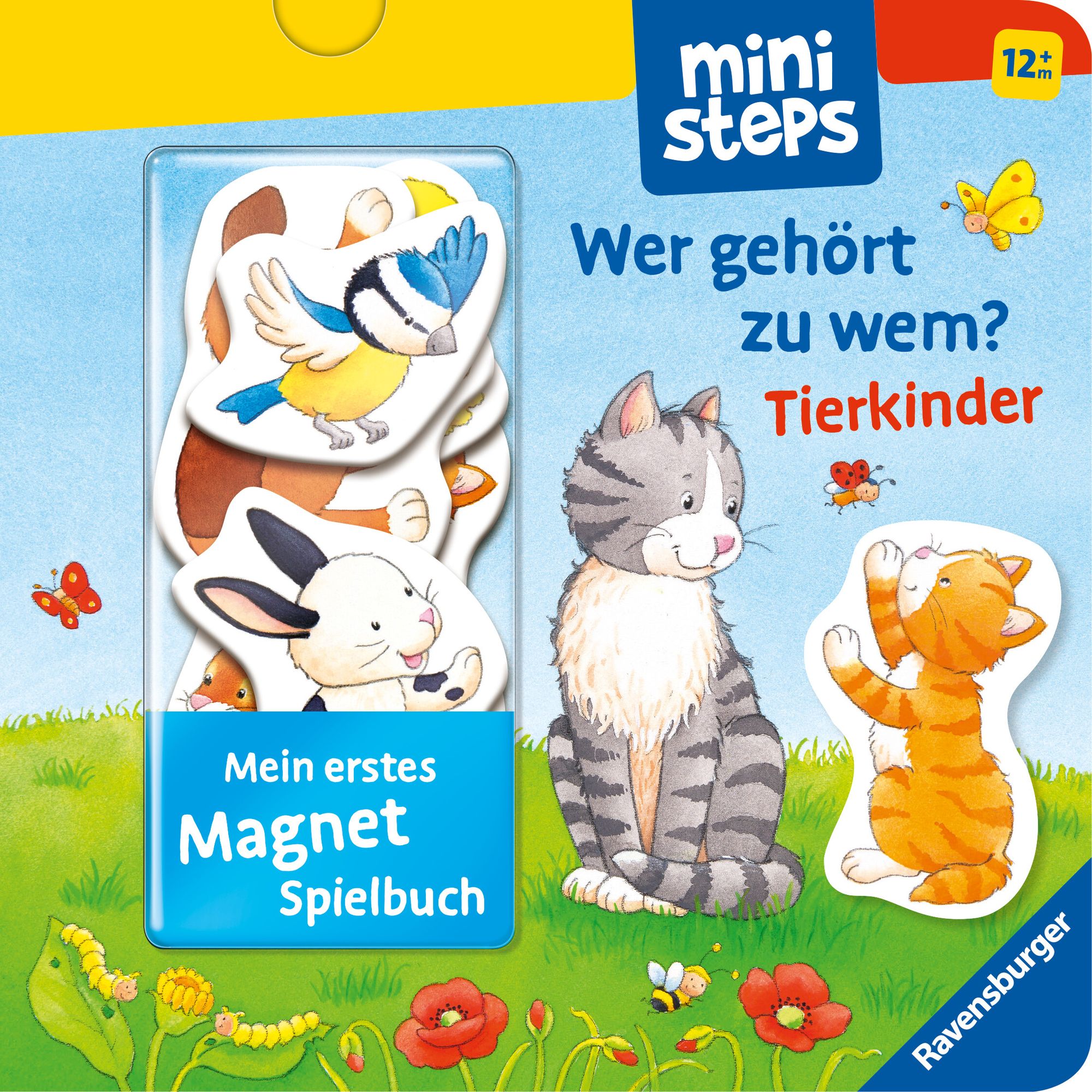 Ministeps: Mein erstes Magnetbuch: Wer gehört zu wem? Tierkinder' von  'Sandra Grimm' - Buch - '978-3-473-30282-6