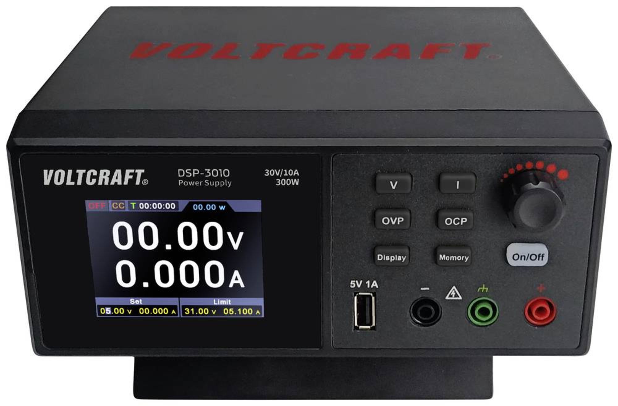 VOLTCRAFT DSP-3010 Labornetzgerät, einstellbar 0 - 30 V 0 - 10 A 300 W USB  2.0 Buchse A fernsteuerbar Anzahl Ausgänge 1 x online bestellen