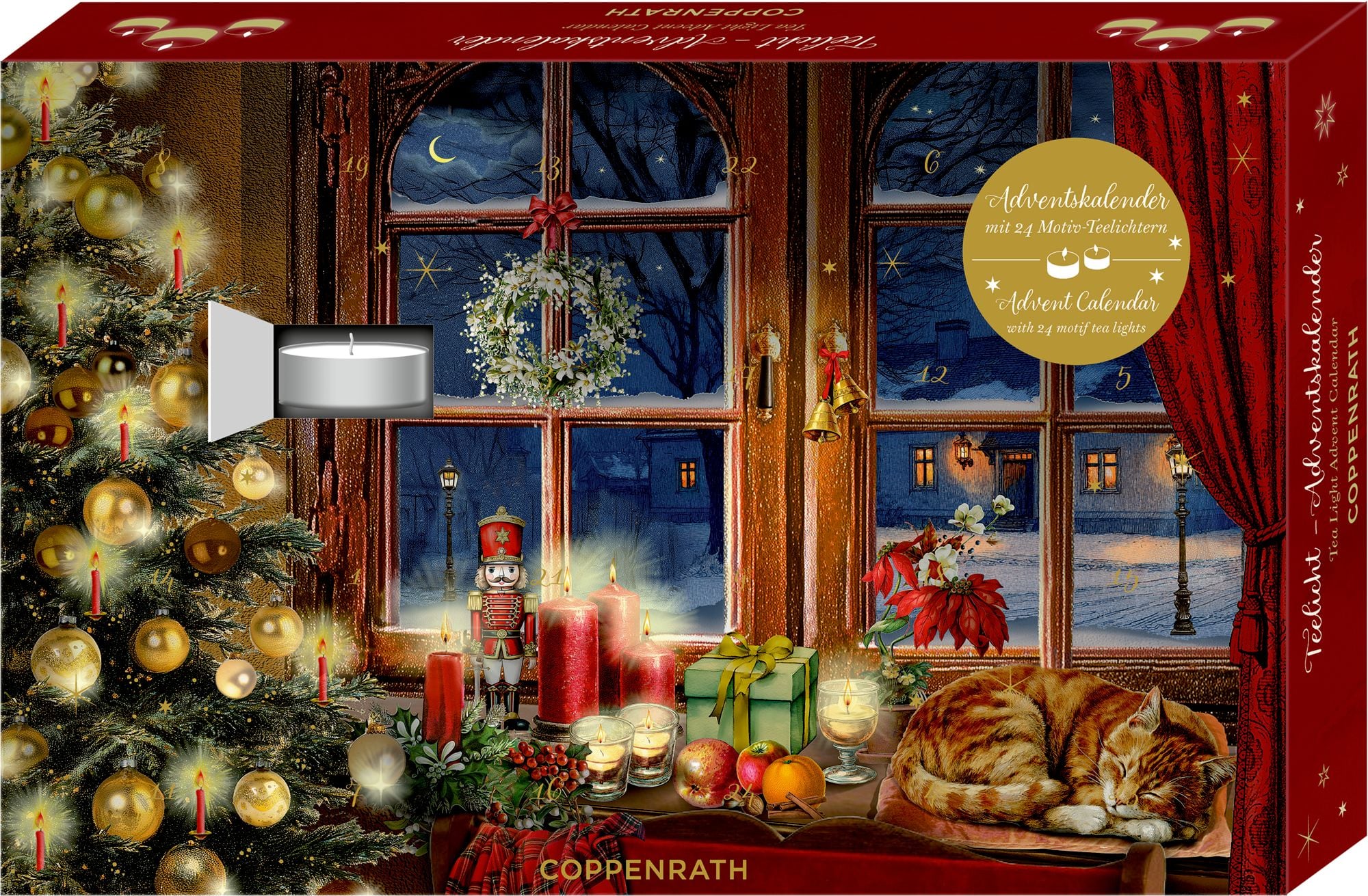 Teelicht-Adventskalender