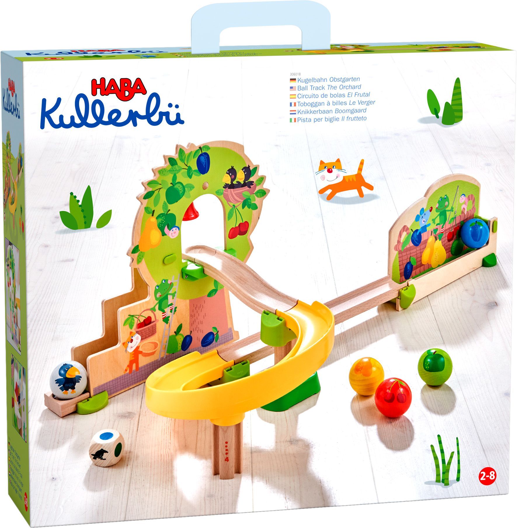 HABA Kullerbü Kugelbahn Step-by-Step – Circuit De Billes évolutif Avec Effets Sonores Et Cascades
