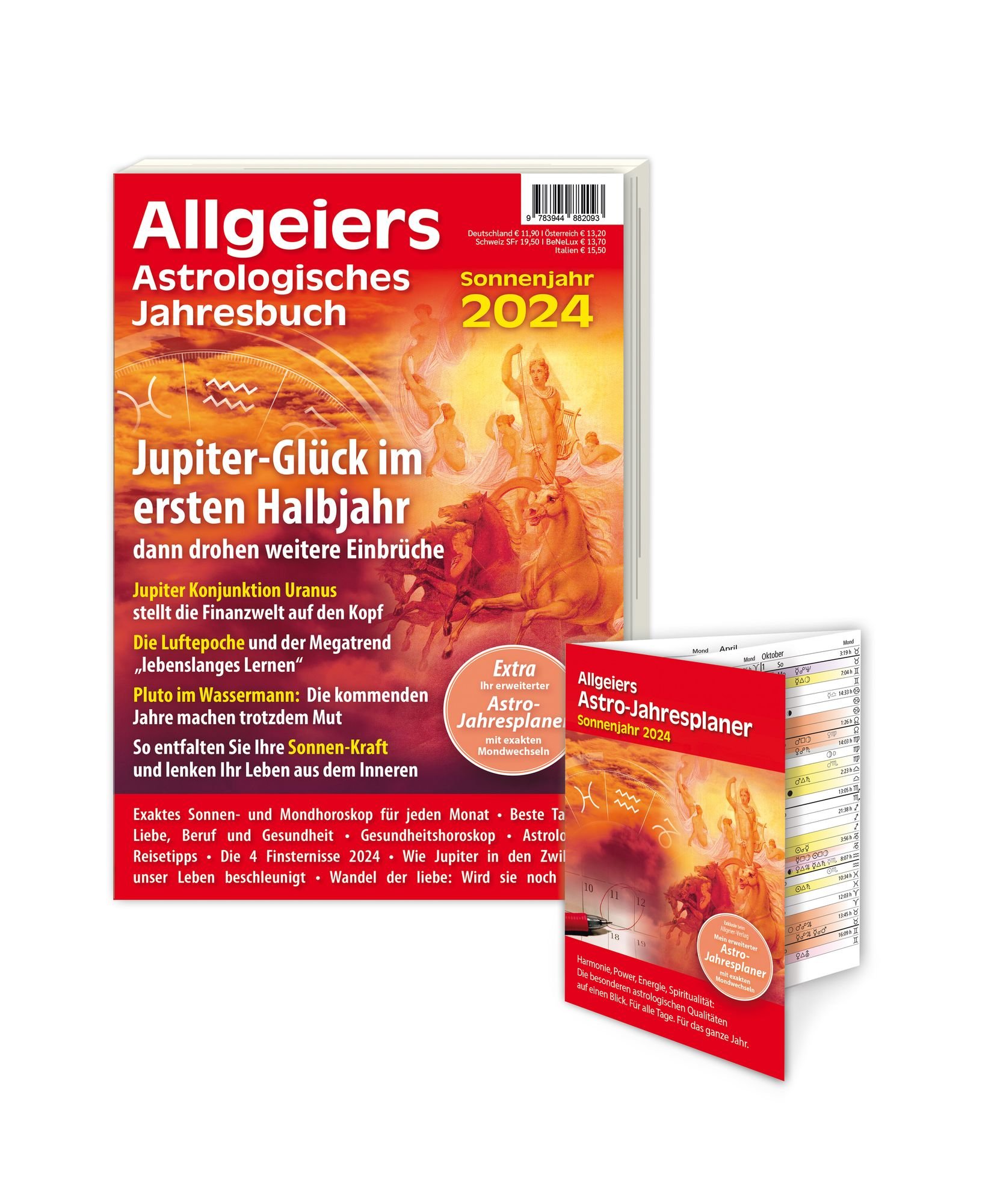 Allgeiers Astrologisches Jahresbuch 2024 von Michael Allgeier - Buch -  978-3-944882-10-9