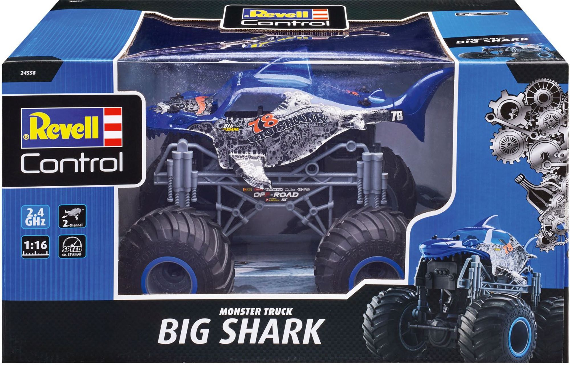 RC Monster Truck Big Shark, Revell Control Ferngesteuertes Auto' kaufen -  Spielwaren