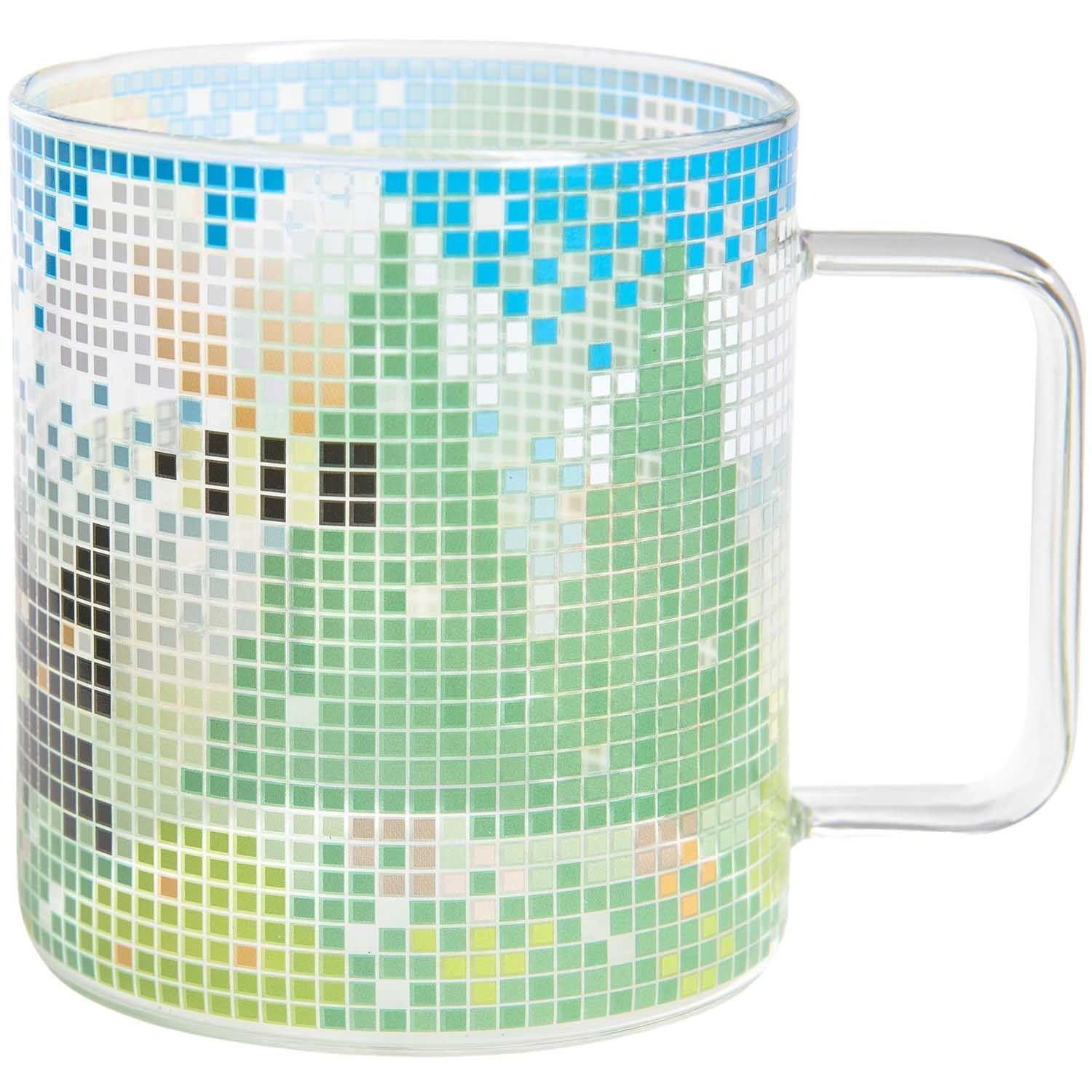 Glas Tasse Landschaft, Ø 8,5cm, H 9,5cm kaufen