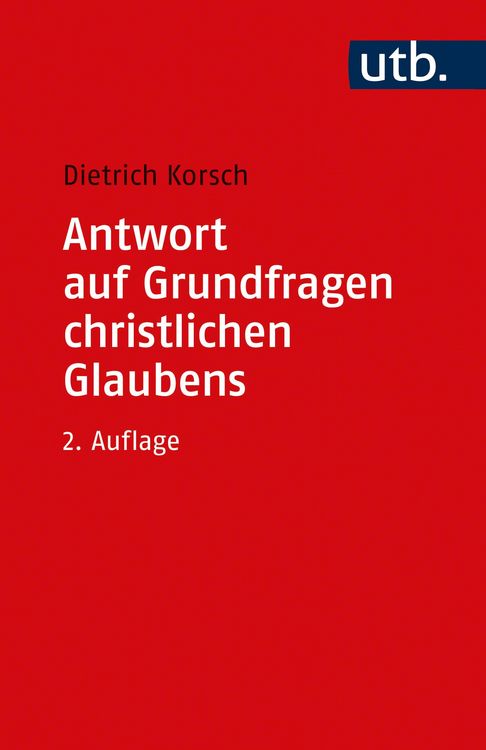Produktbild: Antwort auf Grundfragen christlichen Glaubens