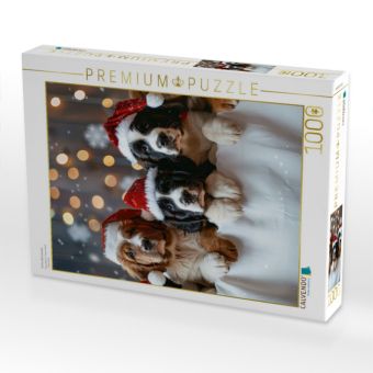 Produktbild: CALVENDO Puzzle Frohe Adventszeit | 1000 Teile Lege-Gr&ouml;&szlig;e 64x48cm Foto-Puzzle f&uuml;r gl&uuml;ckliche Stunden