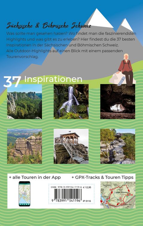 Produktbild: KOMPASS Inspiration S&auml;chsische Schweiz & B&ouml;hmische Schweiz