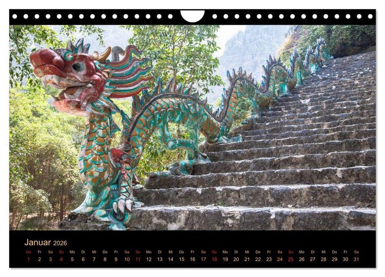 Produktbild: EXOTISCHES S&Uuml;DOSTASIEN (Wandkalender 2026 DIN A4 quer), CALVENDO Monatskalender