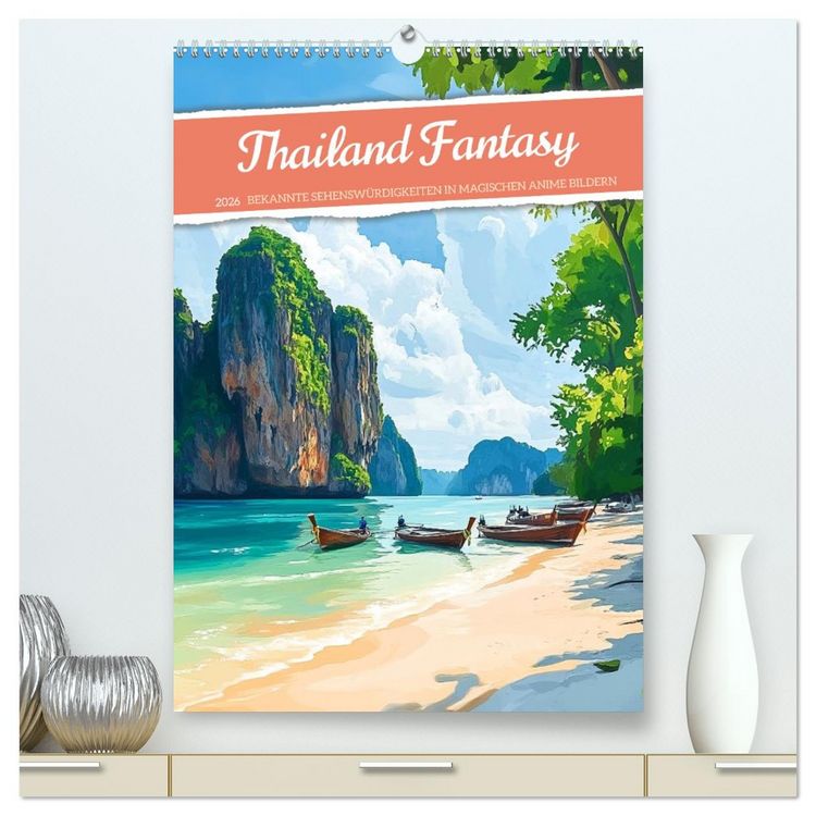 Produktbild: Thailand Fantasie (hochwertiger Premium Wandkalender 2026 DIN A2 hoch), Kunstdruck in Hochglanz