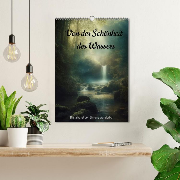 Produktbild: Von der Sch&ouml;nheit des Wassers (Wandkalender 2026 DIN A3 hoch), CALVENDO Monatskalender