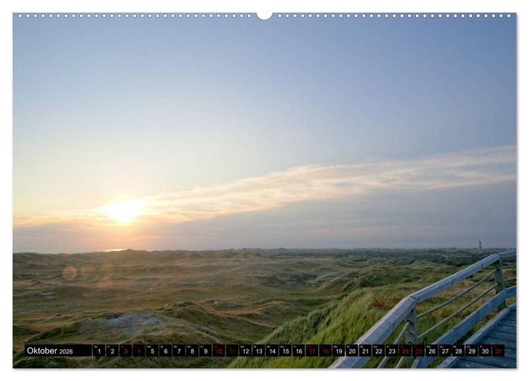 Produktbild: Norderney - von barfuss bis Cocktail (hochwertiger Premium Wandkalender 2026 DIN A2 quer), Kunstdruck in Hochglanz