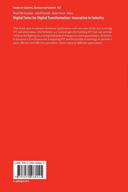 Produktbild: Digital Twins for Digital Transformation: Innovation in Industry
