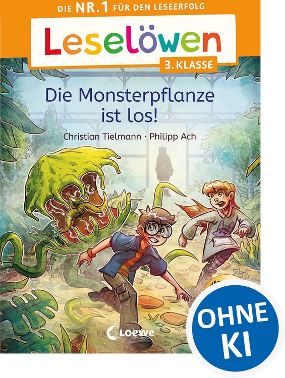 Produktbild: Lesel&ouml;wen 3. Klasse - Die Monsterpflanze ist los!