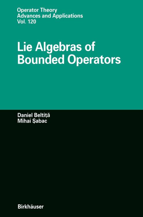 Produktbild: Lie Algebras of Bounded Operators