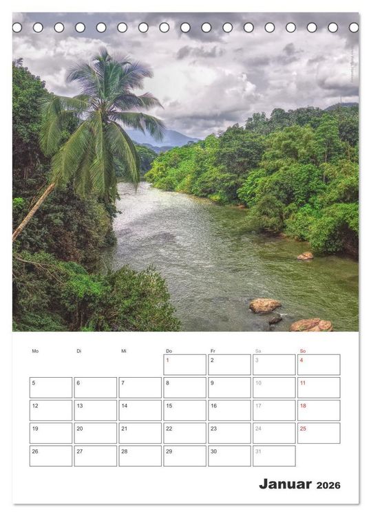 Produktbild: Sri Lanka 2026 - Exotisches Paradies - Jahresplaner (Tischkalender 2026 DIN A5 hoch), CALVENDO Monatskalender