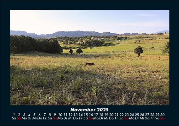 Produktbild: Landschaftskalender 2025 Fotokalender DIN A5