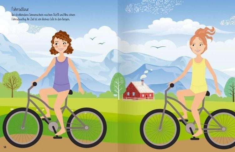 Produktbild: Stickern und Anziehen - Prinzessinnen