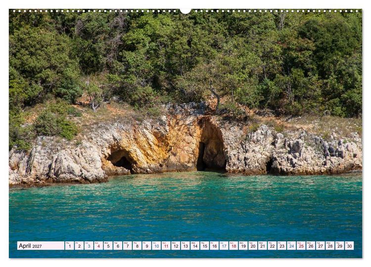 Produktbild: Istria &ndash; Coastal Wonders, Historic Cities, and Island Dreams (Wall Calendar 2027 DIN A2 landscape), CALVENDO 12 Month Wall Calendar