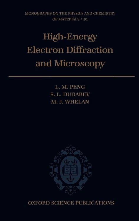 Produktbild: High Energy Electron Diffraction and Microscopy
