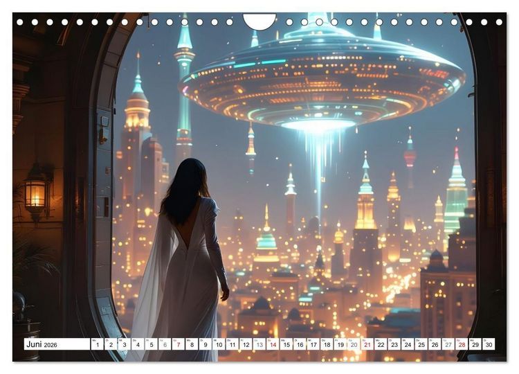 Produktbild: Universum der Tr&auml;ume (Wandkalender 2026 DIN A4 quer), CALVENDO Monatskalender