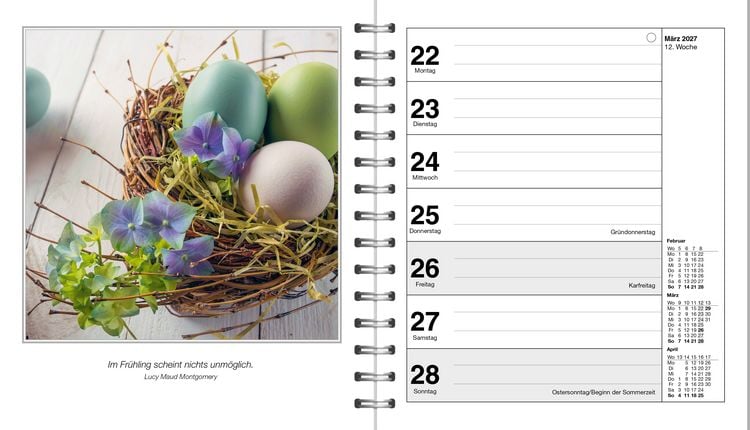 Produktbild: Diary Stimmungen 2027