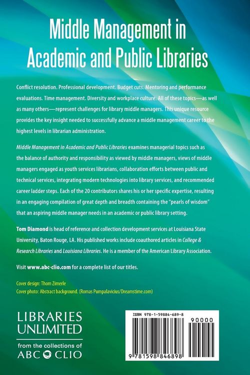 Produktbild: Middle Management in Academic and Public Libraries