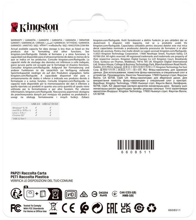 Produktbild: Kingston DataTraveler SE9 G3 USB-Stick Retail 512GB Gold DTSE9G3/512GB USB-A (USB 3.2 Gen 1)